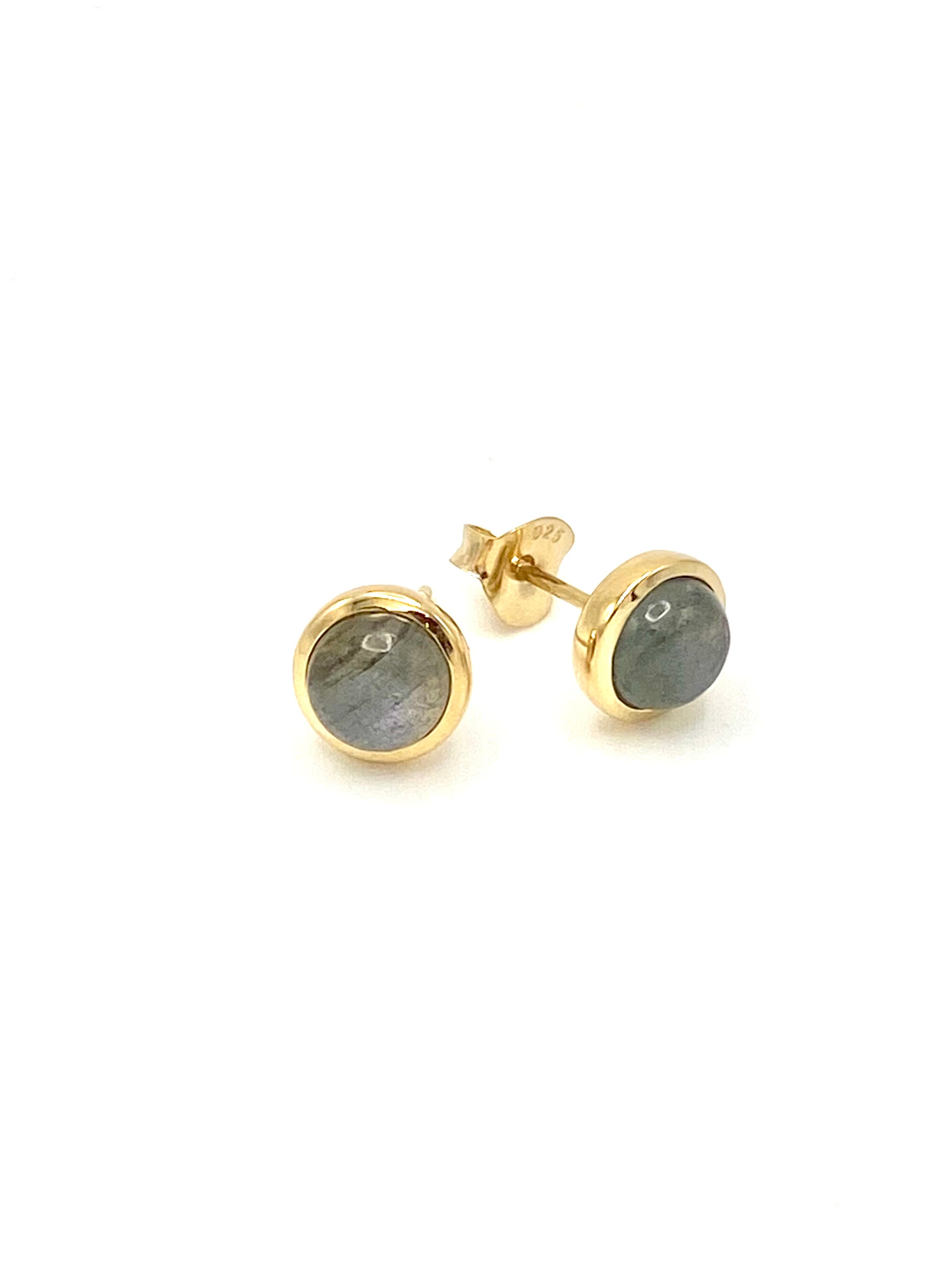 Biggy Labradorite studs