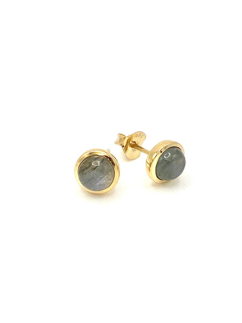 Biggy Labradorite studs
