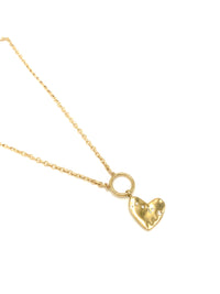 Heart Rock open clasp