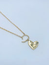 Heart Rock open clasp