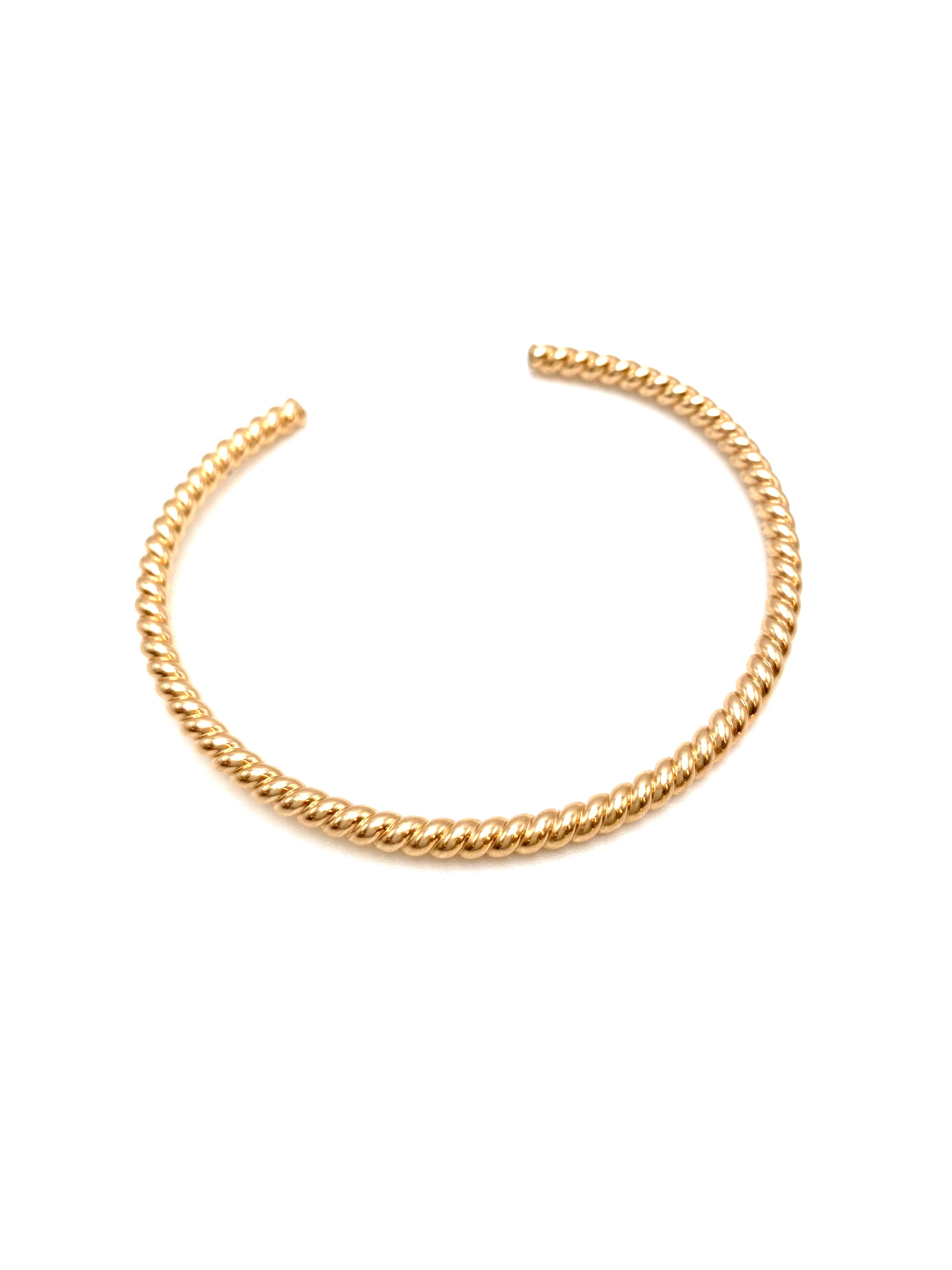 Twisted biggy cuff