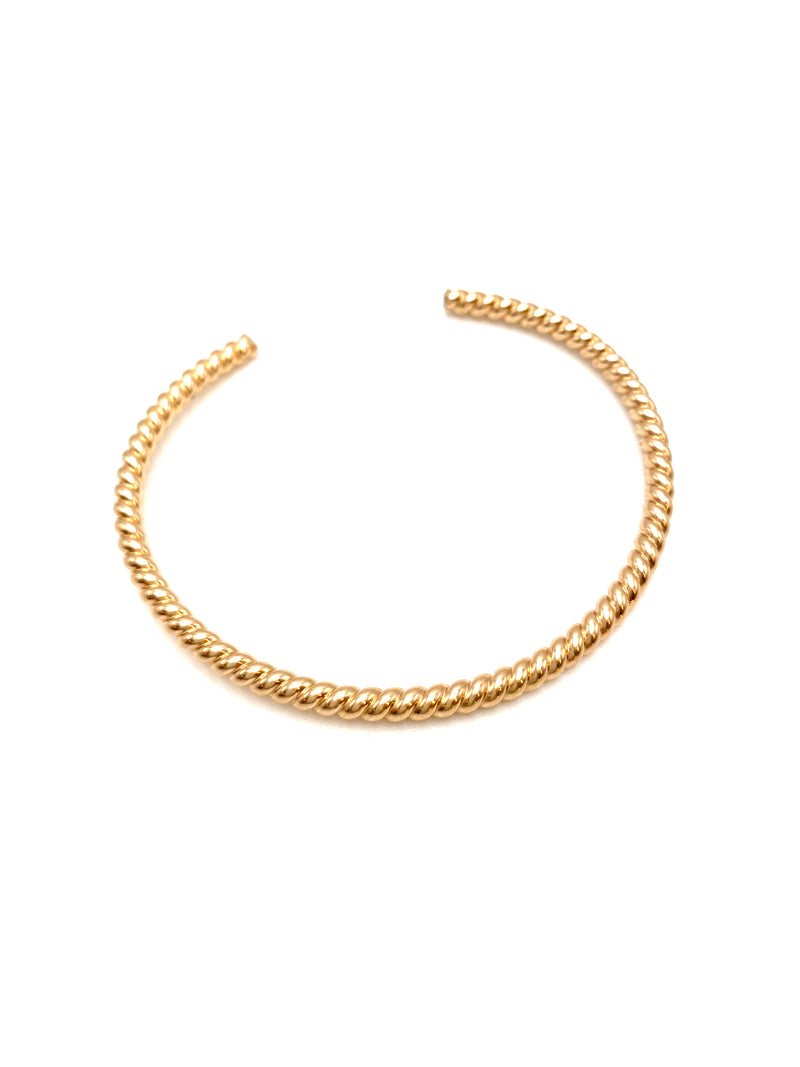 Twisted biggy cuff