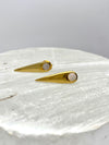 Opal spike studs