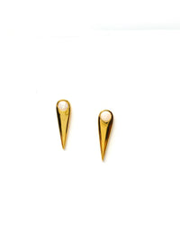 Opal spike studs