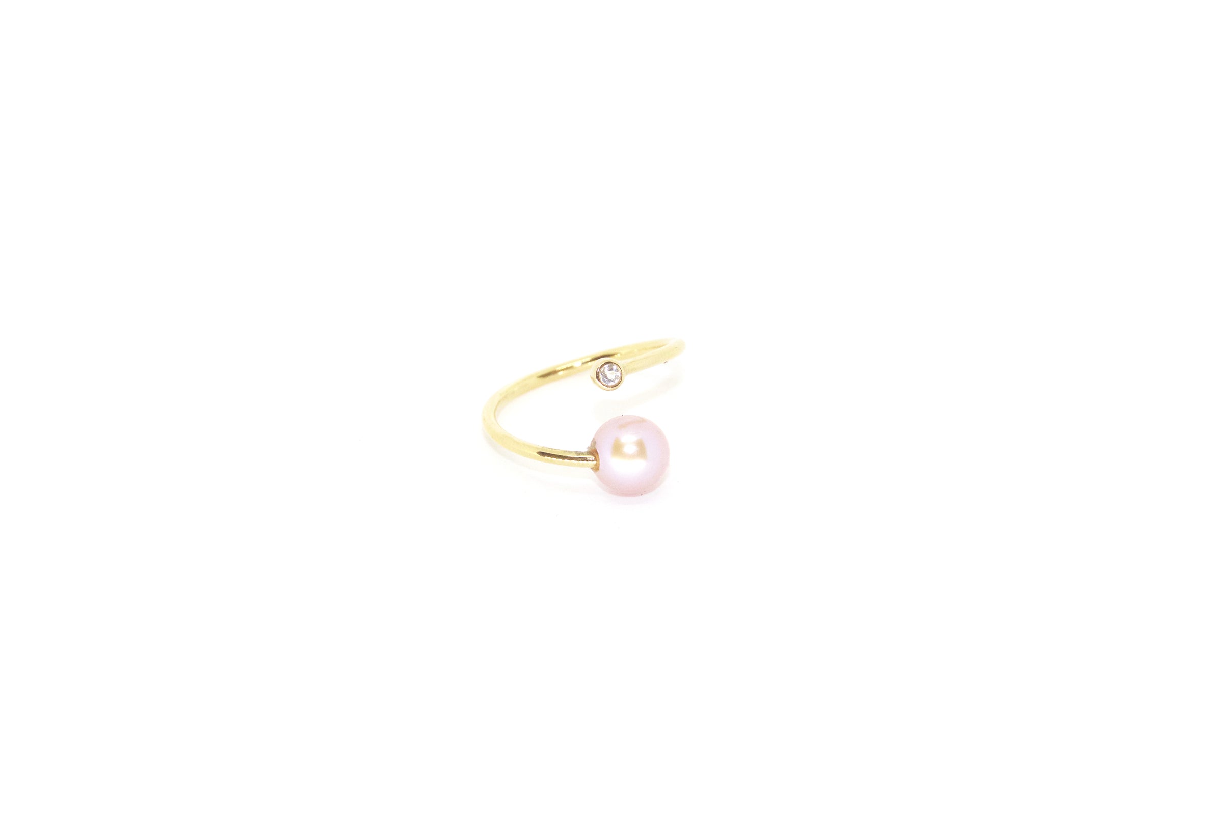 Antibes Ring w. Freshwater Pearl
