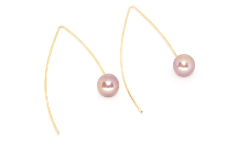 Hana Threaders w. Freshwater Pearl