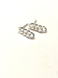 Silver Angelica studs